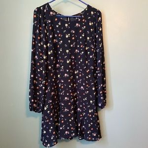 Francesca’s Floral Print Mini Dress